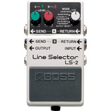 Pedal Boss Ls2 Line Selector Para Guitarra Eléctrica