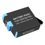 Bateria Para Gopro Hero8 Hero7 Hero6 Hero5 Black 1220mah