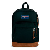 Mochila Jansport Right Pack Color Black Diseño De La Tela Liso