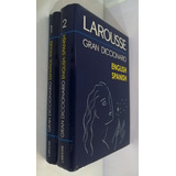 Gran Diccionario Español Ingles Ingles Español Larousse 2vol