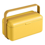 Lunchera Hermetica Contenedor Bauletto Lunchbox S Amarillo