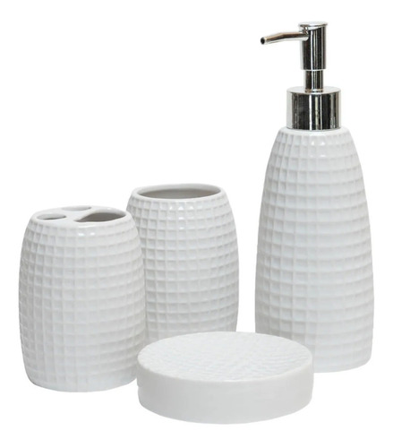 Set De Accesorios De Baño De Ceramica De Estilo Nordico..