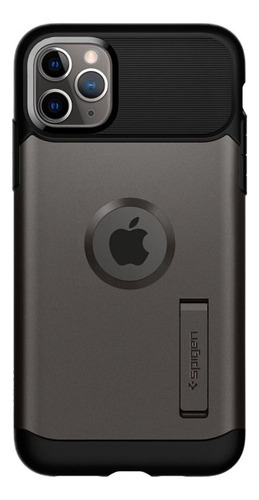 Capa Spigen Slim Armor Gunmetal Para iPhone 11 Pro / Pro Max