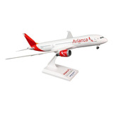 Avion Escala Avianca White Avión Modelo Boeing B747