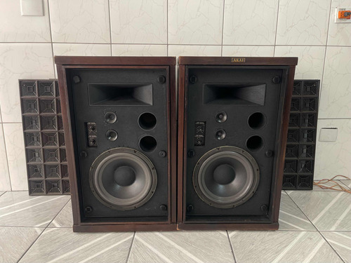 Caixas Acústicas Akai Sw-180 Ñ Pioneer Marantz Jbl Sansui 