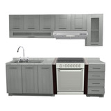 Cocina Integral 2.40 Mts Modelo Romana  