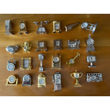Colección 58 Relojes Miniatura A Pila Con Formas 