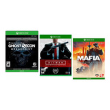 Ghost Recon + Hitman D.e + Mafia D.e Xbox One Envió Gratis*