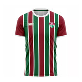 Camisa Fluminense Retro Tradicional Tricolor Masculina 1902 