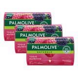 Sabonete Palmolive 85g Toque Nutritivo Pack C/3 Wxz