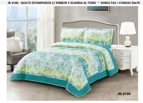 Cover Cubrecama Queen Patchwork Modernos