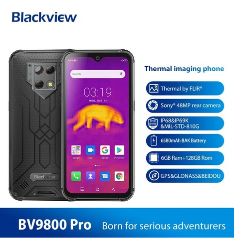 Blackview Bv9800 Pro Cámara Termografica
