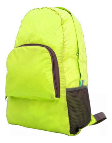 Mochila Plegable Viaje Liviana Convertible A Bolso 