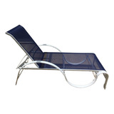 Chaise Espreguiçadeira Cadeira Tomar Sol Tela Sling Piscina