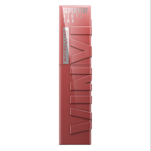 Labial Líquido Maybelline Superstay Vinyl Ink Tono Peppy 115