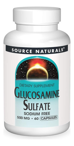 Source Naturals | Sulfato Glucosamina | 500mg | 60 Capsulas