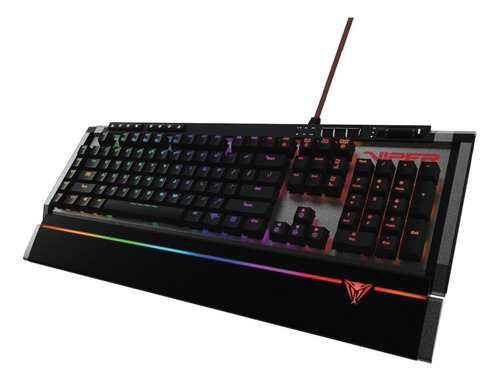 Teclado Mecánico Patriot Gamer Viper V770 Rgb Teclado Negro Idioma Inglés Us