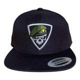 Gorra Calavera Belica Army Yupoong Original Black