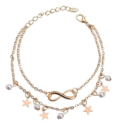 Tobillera Estrellas Pulsera De Pie La Playa Elegante Bohemia