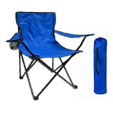  Silla Plegable  Camping Azul