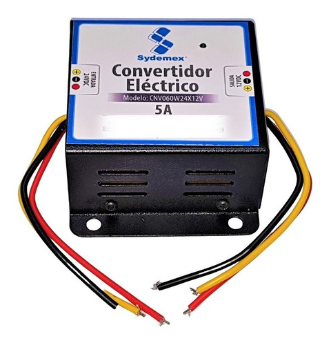 Convertidor Reductor De Voltaje De 24vcd A 12vcd - 60 W