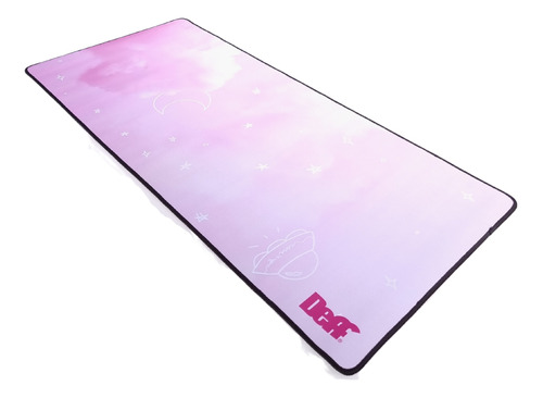 Mouse Pad Gamer Nubes Rosa | Diamac