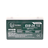 Bateria Gel Global Ev6-14 6v 12ah/20hr Xalingo Brinquedos