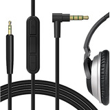 Cable De Audio Quickfit De Geekria Con Micrófono Compatible 