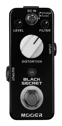 Pedal De Distorción Black Secret Mooer