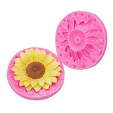 3d Sunflower Silicone Mold For Fondant Chocolate Candy Cake