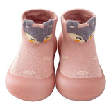 Zapatos Calcetín Bebé Niños Niñas Suela Antideslizante Suave