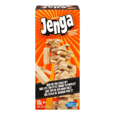 Juego De Mesa Hasbro Gaming Jenga Clásico De Madera +6 Años | Envío gratis