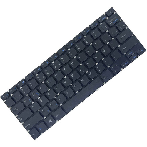 Teclado Para Notebook Multilaser Legacy Pc208 Pc209 Pc210 Cor Preto