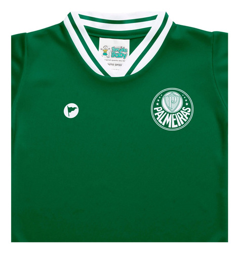 Camisa Do Palmeiras Para Bebê Roupinha De Futebol Oficial