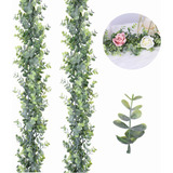 Guirnalda Eucalipto Artificial Planta Decoración Boda 1.8 M