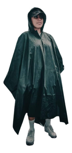 Impermeable Poncho Capa Manga Táctico Militar Policía