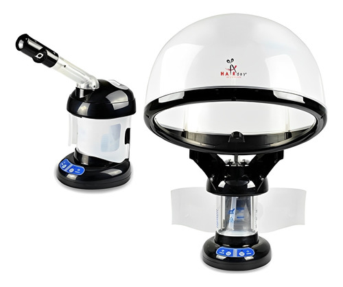 Vapor Ozono Steamer Vaporizador 2 En 1 Para Rostro Y Cabello