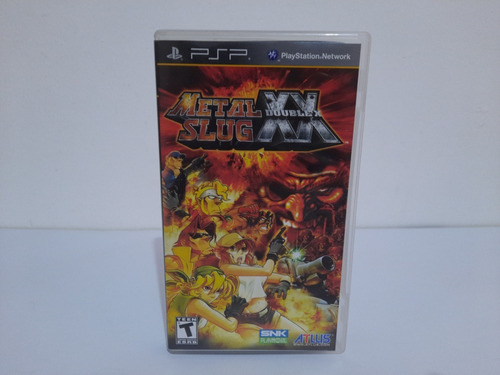 Metal Slug Xx Double X Psp Completo Excelente Estado