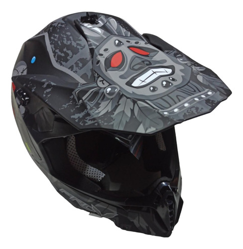 Casco Motociclista Cross Seguridad Off Road Integral