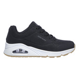 Tenis Para Mujer Skechers Uno Stand On Air Color Negro/blanco - Adulto 5 Mx