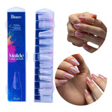 Molde F1 Lara Machado Tips Gel Unhas Bluwe Naturalidade Nfe-