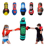 Juego Niños Box Boxeo Bolsa Juguete Golpe Guantes -