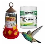 Alimento Nectar Picaflor Colibri Exzootix Bebedero Jardin