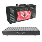 Pedalboard Style 61x31 Com Bag, Kit Jacks E Velcro