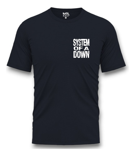 Camisa Camiseta System Of Down Dry Fit Masculino Banda Rock