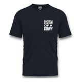 Camisa Camiseta System Of Down Dry Fit Masculino Banda Rock
