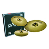 Set Platillos Paiste 101 Universal Hh 14, Crash 16 Y Ride 20