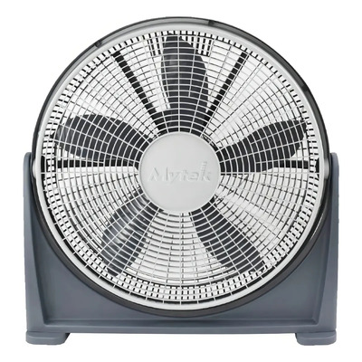 Ventilador De Pared Y De Piso Fan Star 3349 Con 5 Palas De Plástico Estructura Color Gris, 50.8cm De Diámetro 50.8 Cm
