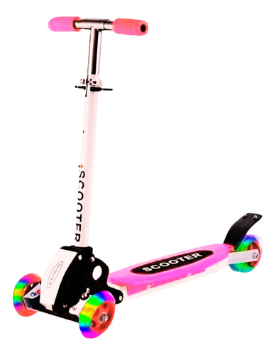 Monopatin Patineta Scooter Para Niño Y Niña Ruedas Con Luces