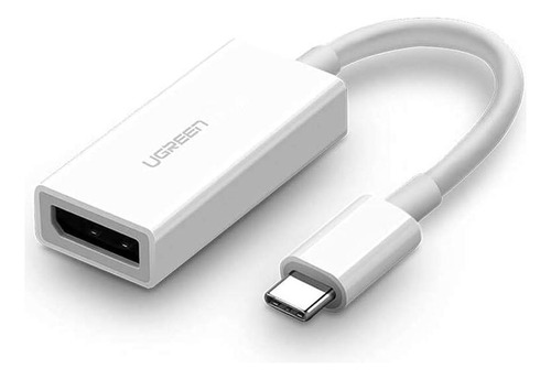 Adaptador Ugreen Displayport Femêa Para Usb C Macho Branco